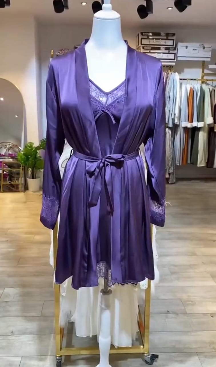 4 Piece Nighty Set-π₯π₯