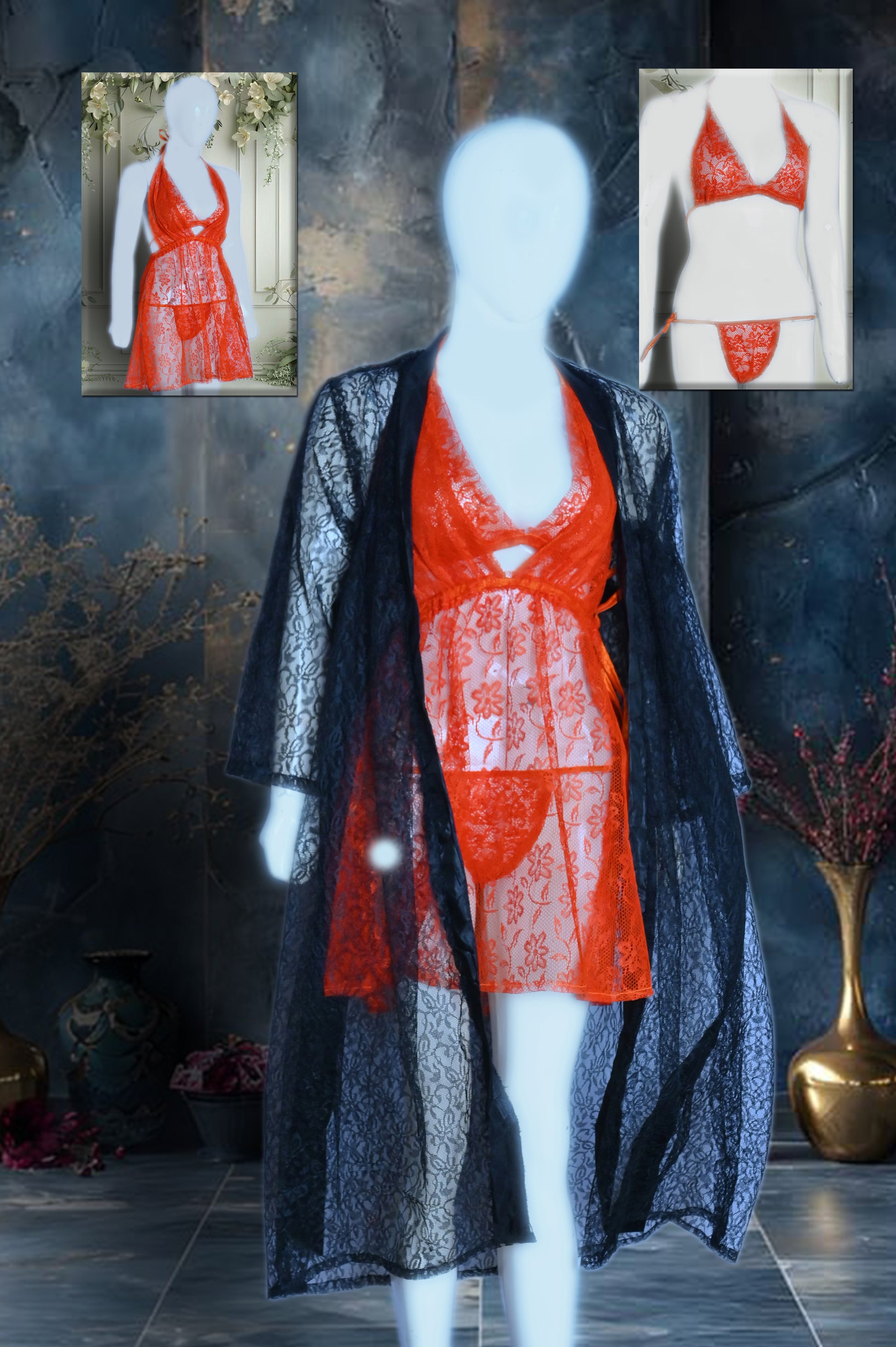 Four Pcs Nighty