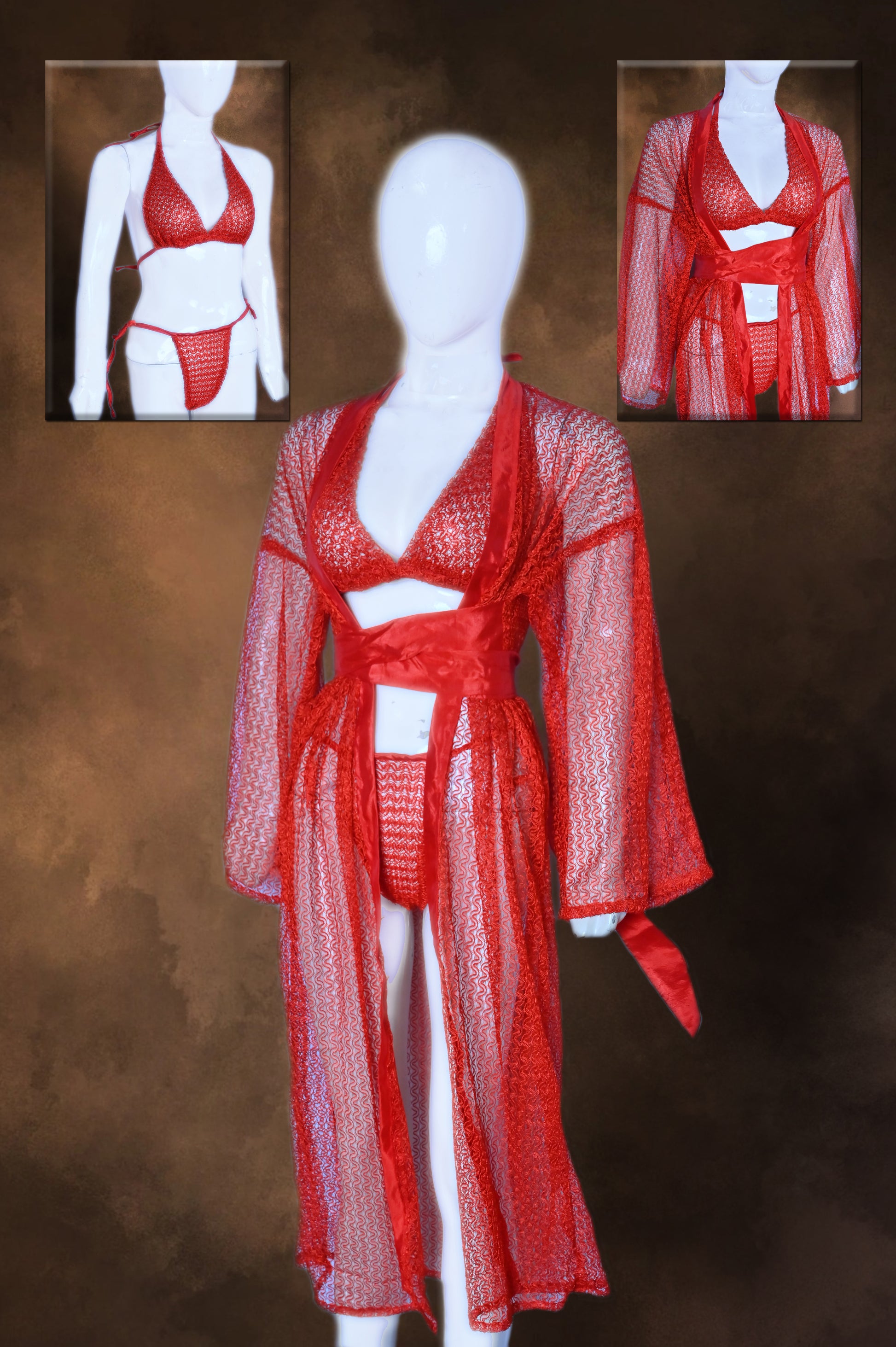 Three Pcs Nighty
