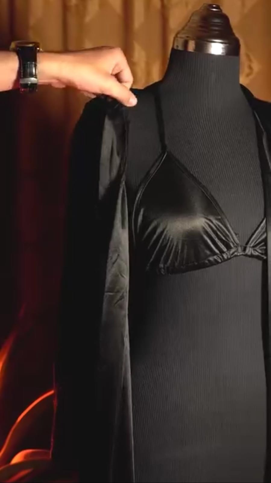 Three Piece Luxury Nighty