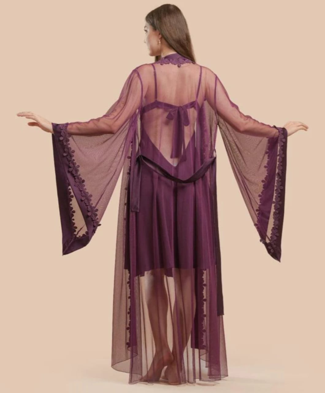 Three Piece Luxury Nighty