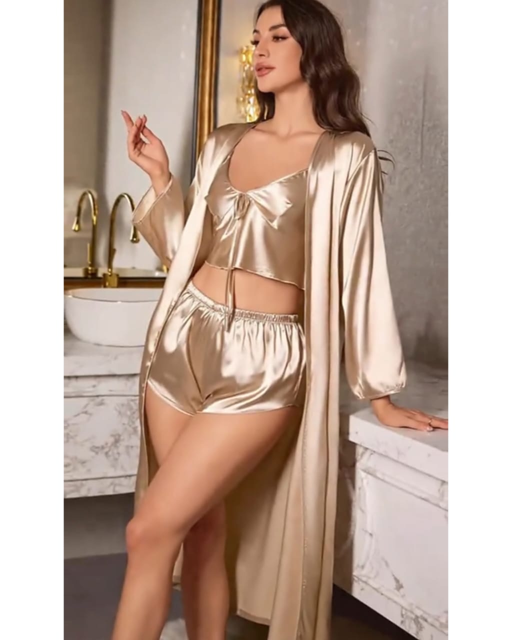 3 Piece Nighty Set-👗Elegant Sleepwear for Women