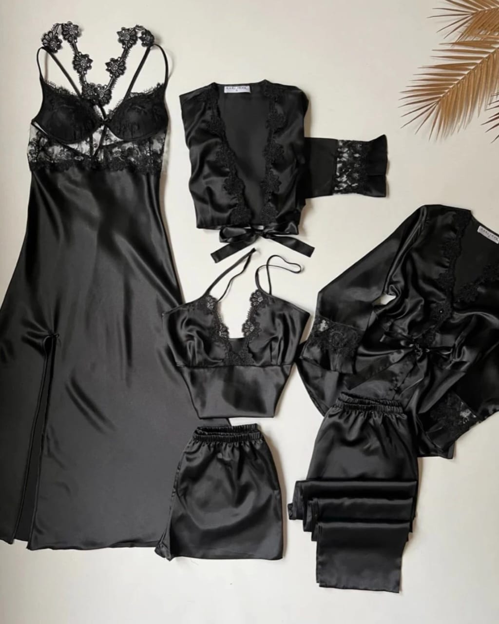 👗 6 Piece Nighty Set-Comfortable Nightwear for Ladies