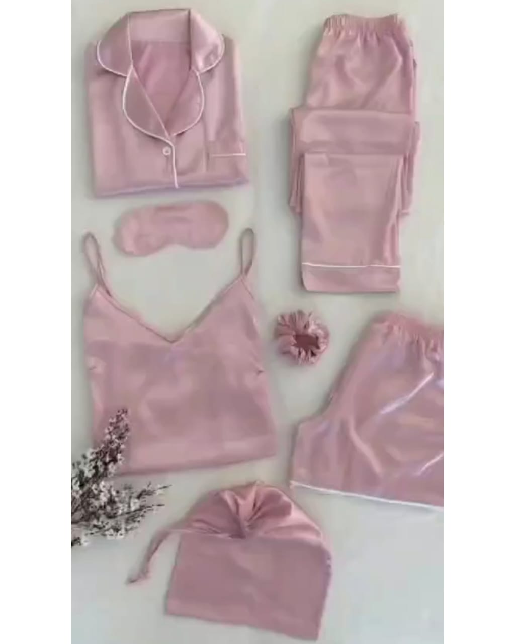 6 Piece Nighty Set-🥰Elegant Sleepwear for Women