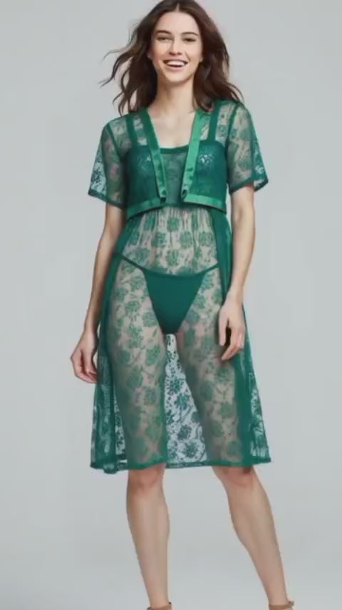 Three Pcs Nighty
